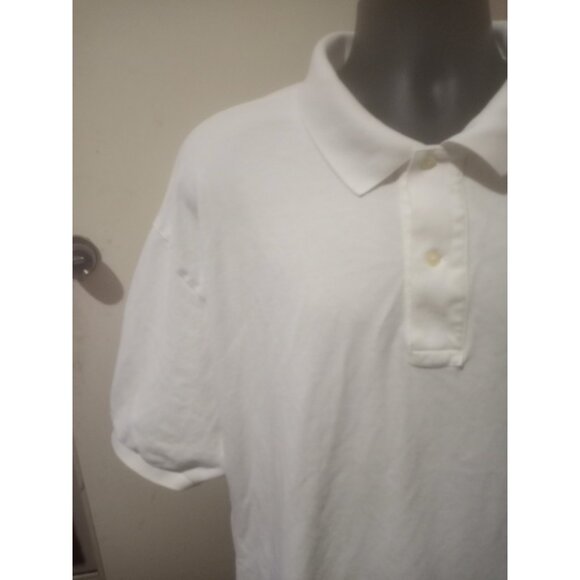 Polo Ralph Lauren Polo Shirt Mens 3XB Big White Short Sleeve Pony Collar Top - Picture 6 of 14